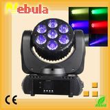 Nebula Mini LED Projector 7PCS 15W RGBW Beam Moving Head Lights for Stage