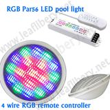 Low Voltage 4 Wire Remote Control DC12V LED PAR56 Pool Light, LED Light Bulb