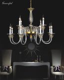 Transparent Modern Glass Chandelier (81070-8+4)