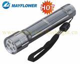 Aluminum Solar LED Flashlight