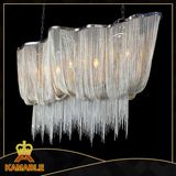 Modern Silver Chain Lighting Chandelier Pendant Light (KA107)