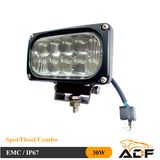 Epistar 30W IP67 3D 4D Car LED Work Light LED Car Light for Forklifts Excavator