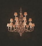 Modern Chandelier Copper Lamp