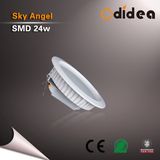 Cutout 190 mm 2160lm 24W LED Down Light Czps24082