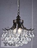 Iron Chandelier/ (YQF2174D38R) /Crystal Chandelier