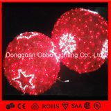 Beautiful Garden Decorative LED Christmas 3D Motif Balls Lights