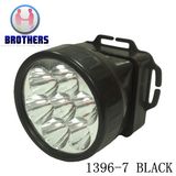 Plastic 3AA LED Headlamp (1396-7)