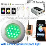 RGB Underwater Light for Salt Water, LED Swimming Pool Lighting for Salt Water