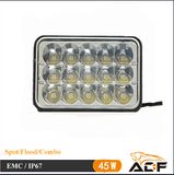 CREE 45W IP67 Offroad SUV, Jeep, ATV, Boat, LED Work Light with CE, RoHS