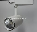 30W Black/White Housing CREE COB LED Track Spotlight