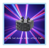 LED Double Derby Light Stage Effect Lighting Disco Studio Light