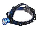 Rechargeable Aluminum High Power Zoom Function CREE Xm-L T6 LED Headlamp