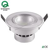 Dimmable 5W COB LED Ceiling Light 85-265VAC 90*50mm