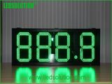 Outdoor Waterproof High Brightness Steel Frame Gas Price LED Display