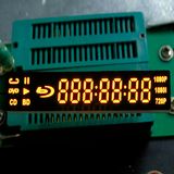 Large 7 Digits 7 Segment LED Display in Yellow