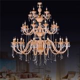 30 Light Baccarat Crystal Big Chandelier