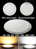 Round LED Panel Light 12W