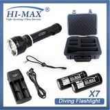 Hi-Max Brightness 3000 Lumen Underwater Dive Light