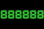 LED Six Digit Display