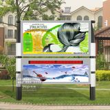 Double Side Aluminum Alloy Advertising Light Box