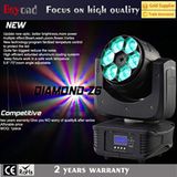 2015 6X15W 4in1 RGBW Sharpy Beam Moving Head Light with Flower Effect From China