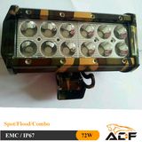 72W Waterproof Camouflage LED Work Light for Jeep, Lexus, Cadillac