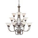 Hot Sale Chandelier with Glass Shade (1366RBZ)