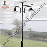 10W IP65 Solar Garden Light with Double LED Head (DZ-TT-208)