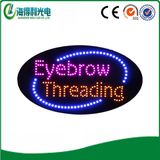 Attactive LED Eyebrown Threading Lette Sign LED Open Display (hse0105)