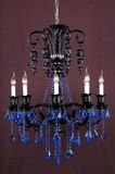 Indoor Decoration Glass Chandelier (8090-8L)
