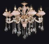 Jade Zinc-Aluminium Alloy Chandelier Aq-Wa009-6