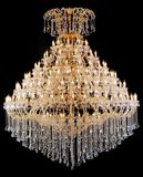 Hotel Lobby Glitter Large Crystal Chandeliers (21006-160L)