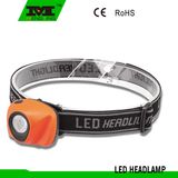 1 Watt LED Mini Plastic Head Light with 3xaaa Battery (8737)