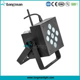 RGBW 10W Wireless DMX LED Light for Interior Stage