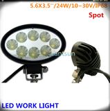 24W Round LED Work Light