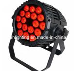 18 10W RGBWA Waterproof IP65 Outdoor LED PAR Can Stage Light Wash