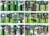 Die Casting Aluminum LED Garden Bollard Lawn Light