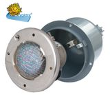 Stainless Steel LED Underwater Light for Swimming Pool with Plastic Case