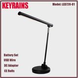 OEM China Factory Recharging Battery Dimming Folding Cordless Metal Piano/Nail/Reading Table Lamp