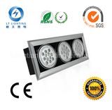 Lt 36W Three Head LED Grille Lamp Down Light