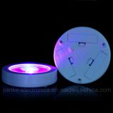 Flashing Bottle Cup ABS LED Coaster with Logo Print (4037)