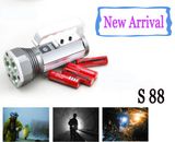 New Arrival Portable Aluminum CREE LED Rechargeable Flashlight