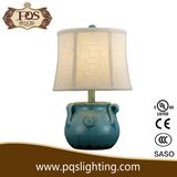 Blue Crackle Porcelain Table Lamp