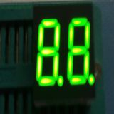 Green LED 2 Digits 7 Segment Display