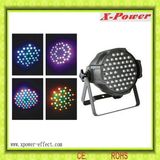 54*1/3W RGB LED Cast Aluminum PAR Can Stage Light (PL-1)