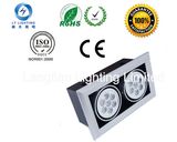 Lt 14W Double LED Grille Lamp/Down Light