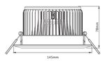 4 Inch 12W Plastic Ring LED Down Light (LFL-D9600L-A7)