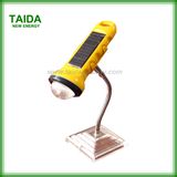 Rechargeable Solar Power LED Desk Light for Bed Reading