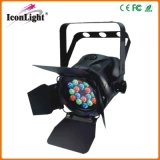 Wholesale 18PCS RGB LED PAR Light with Baffle (ICON-A012)