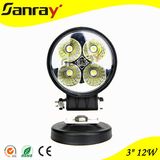 China Supplier 12W Black LED Work Light for Boat